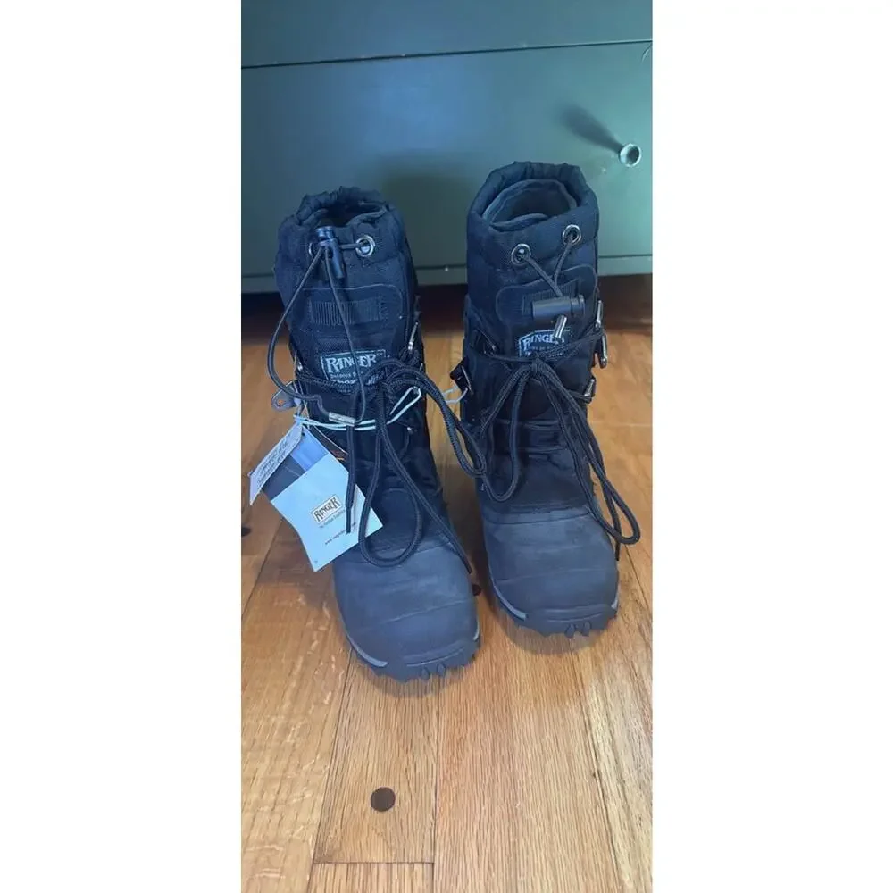 NEW Ranger Tundra II Youth Snow Boots Thermolite Insulated Kids Winter Sz 13